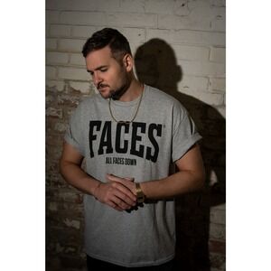 Faces T-shirt  All Faces Down